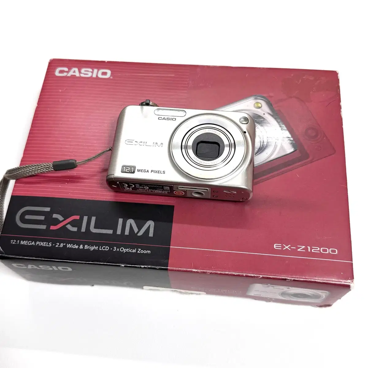 카시오 엑슬림 Z1200 실버 | Casio Exilim EX- | 브랜드 중고거래
